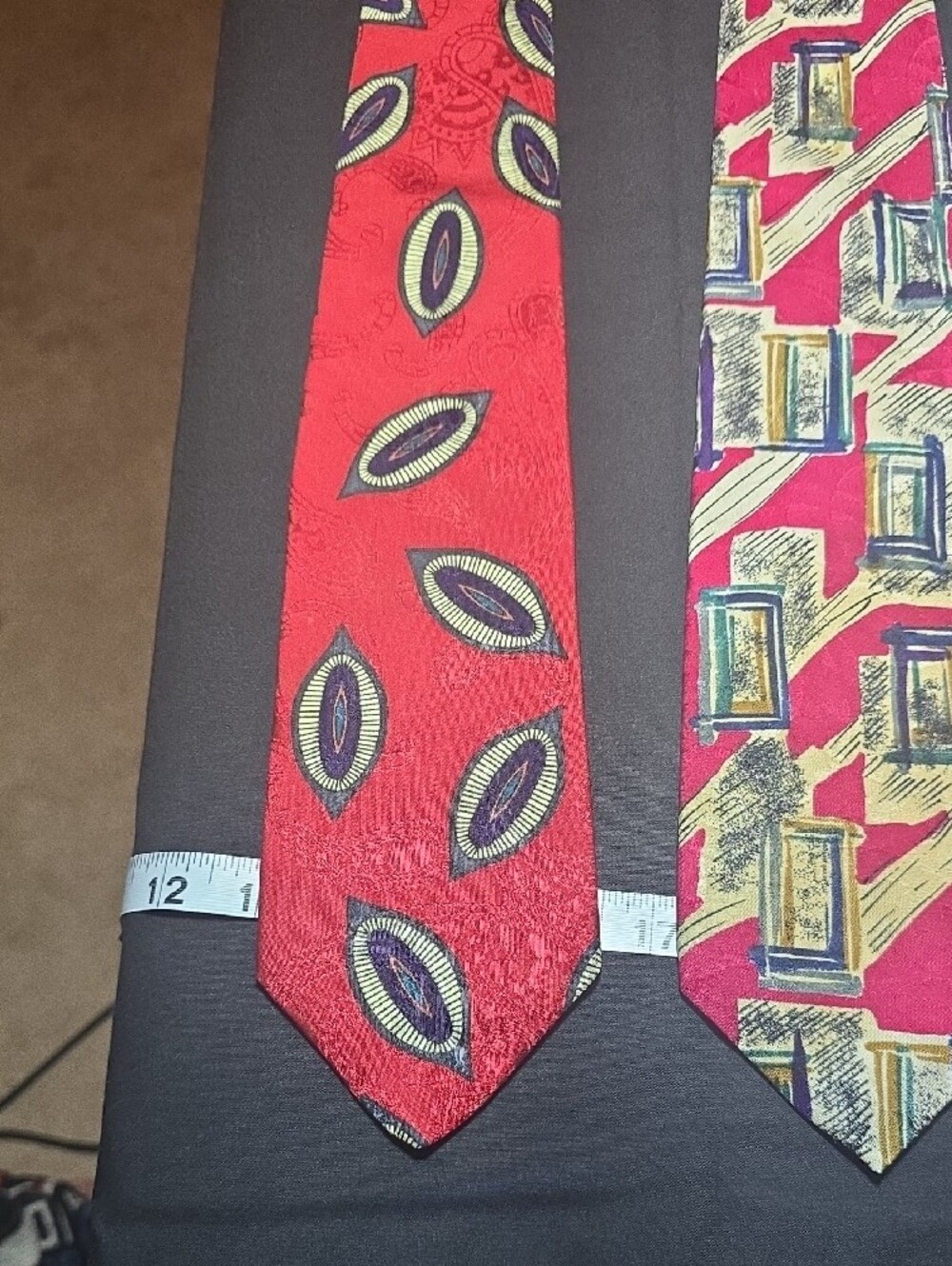 Lot of 6 Robert Talbott men’s silk ties. - Picture 4 of 16